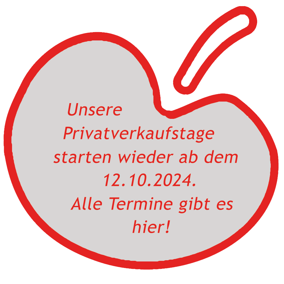 Apfelteaser_Start Privatverkauf 2024